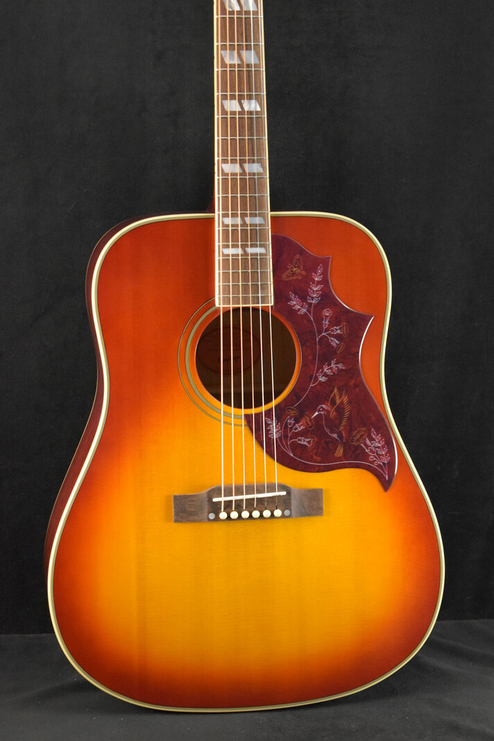 Epiphone Epiphone Inspired by Gibson Hummingbird Aged Cherry Sunburst Gloss