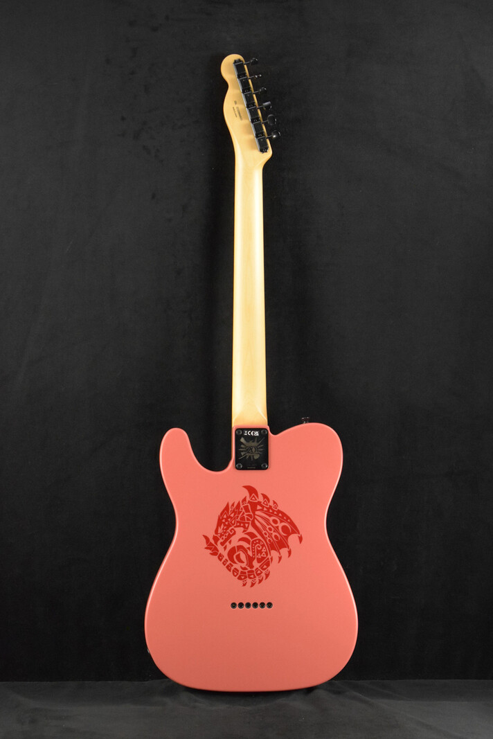 Fender Fender Monster Hunter Rathalos Telecaster Rathalos Red Rosewood Fingerboard
