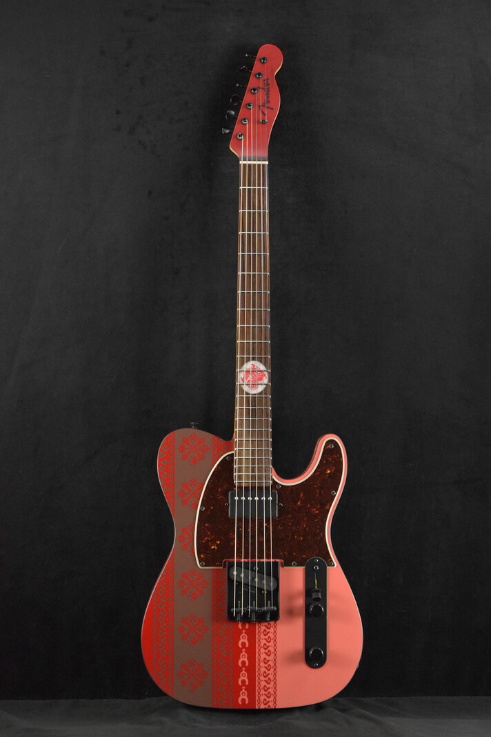 Fender Fender Monster Hunter Rathalos Telecaster Rathalos Red Rosewood Fingerboard