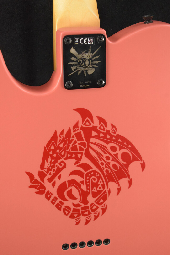 Fender Fender Monster Hunter Rathalos Telecaster Rathalos Red Rosewood Fingerboard