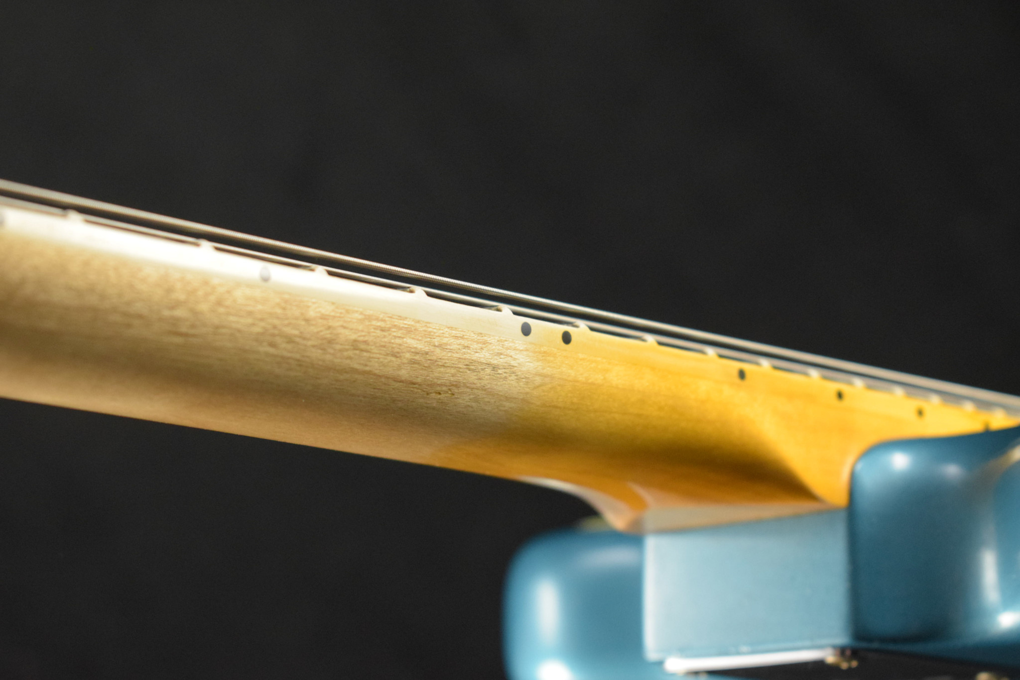 Fender Fender Custom Shop 1965 Jaguar Heavy Relic Faded Ocean Turquoise Rosewood Fingerboard