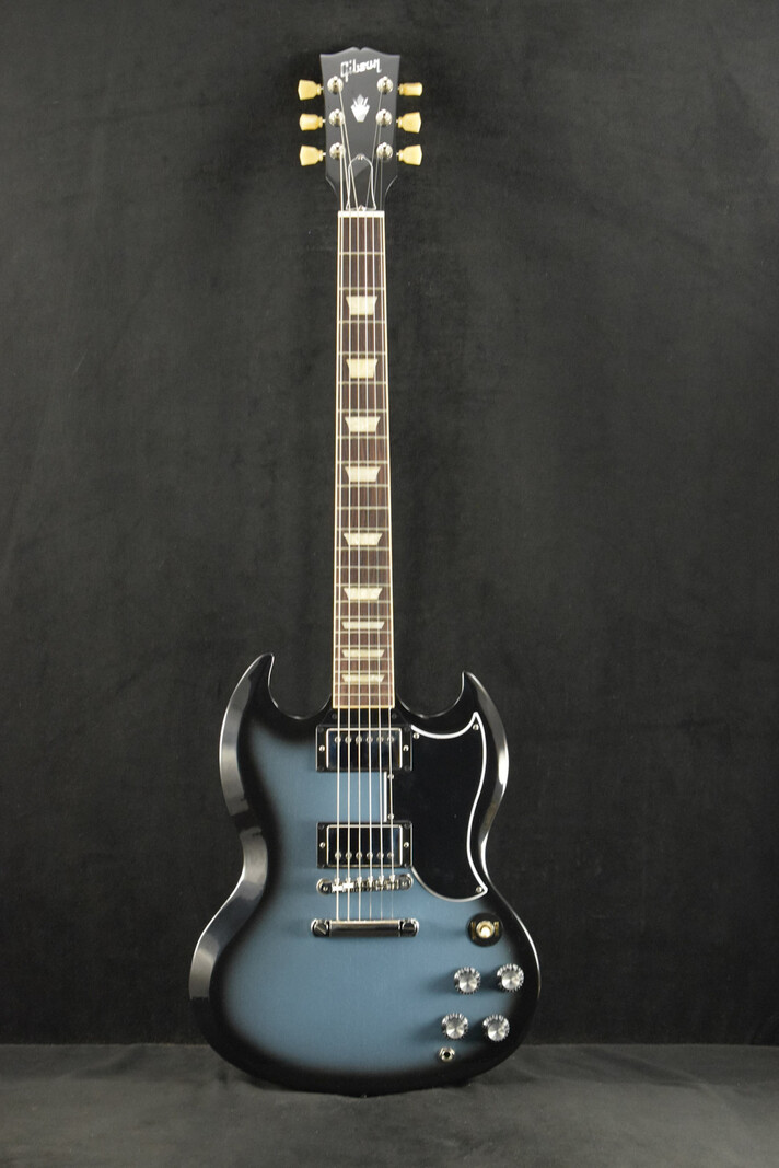 Gibson SG Standard '61 Stop Bar Pelham Blue Burst - Fuller's