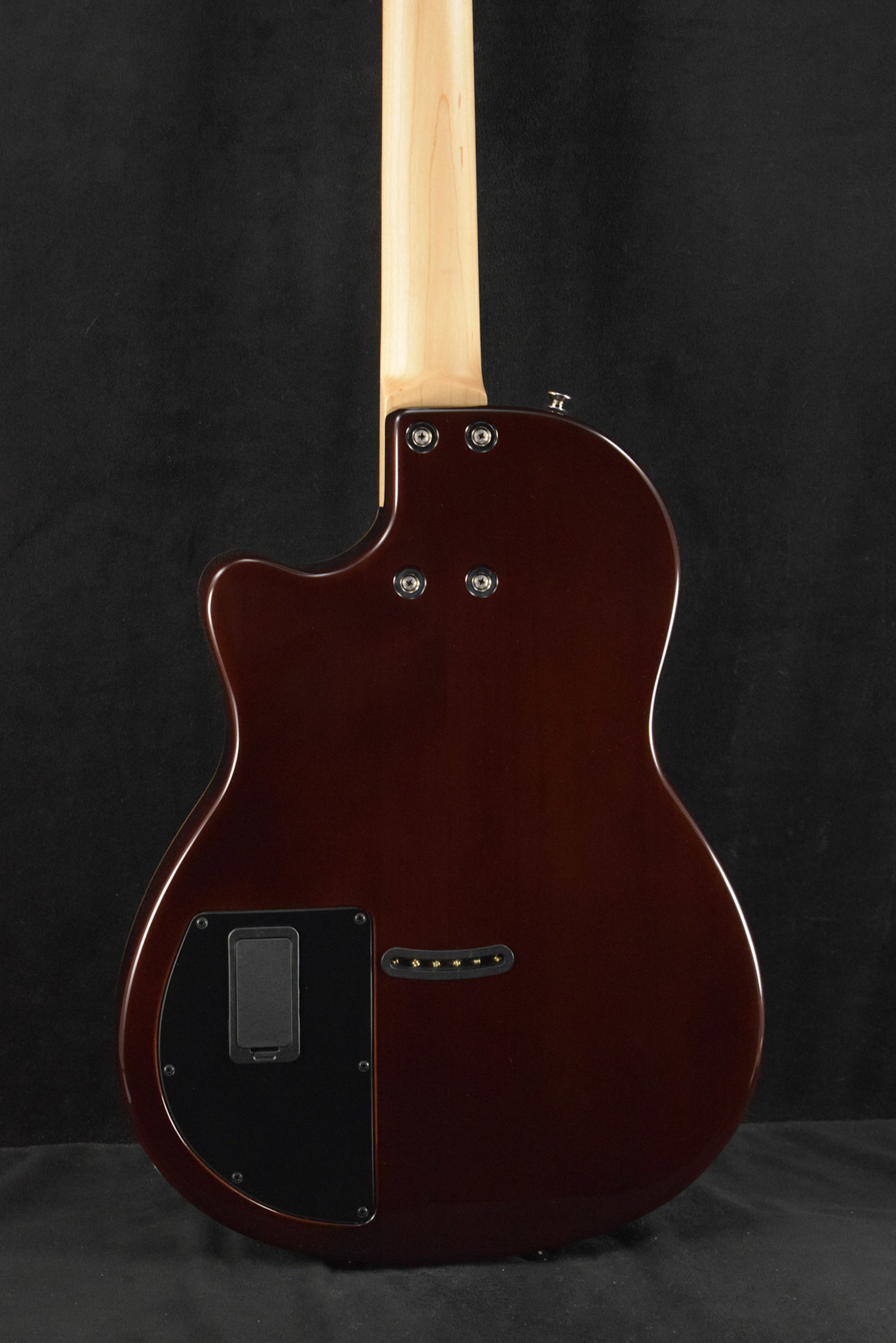 Tom Anderson Tom Anderson Crowdster Player Natural with Transparent Brown Back with Binding