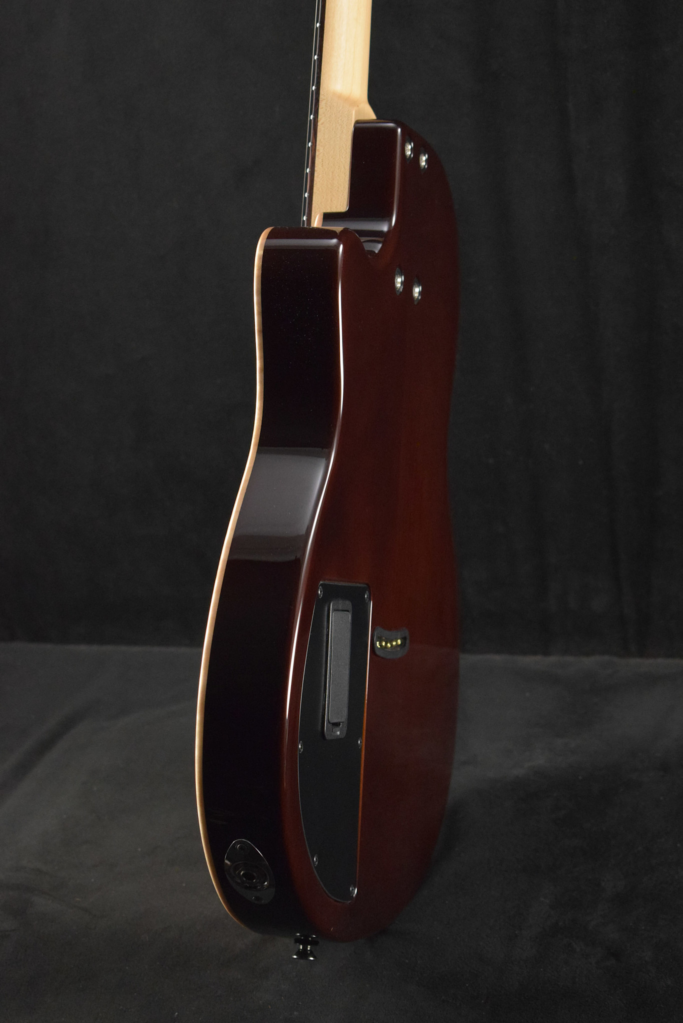 Tom Anderson Tom Anderson Crowdster Player Natural with Transparent Brown Back with Binding