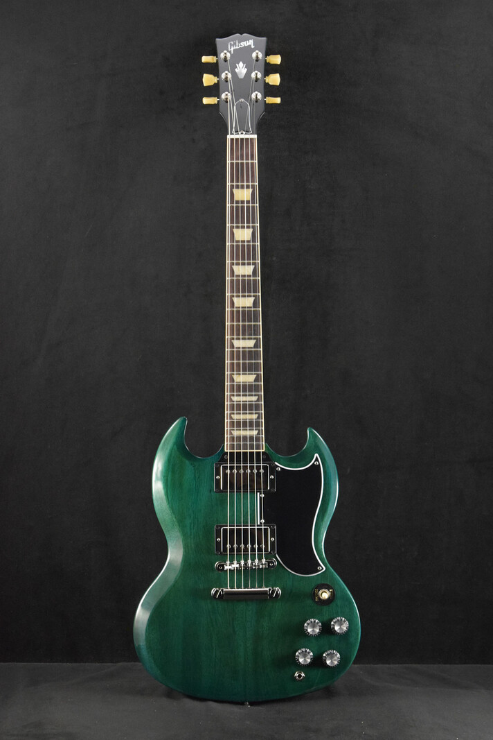 Gibson Gibson SG Standard ‘61 Stop Bar Translucent Teal
