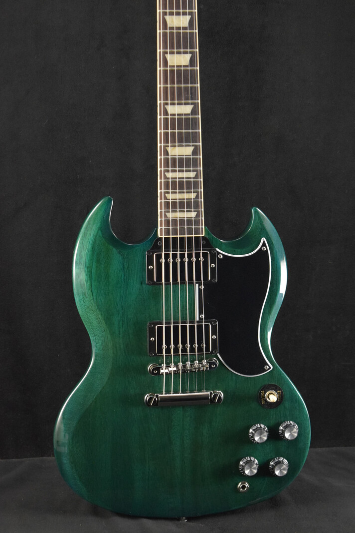 Gibson Gibson SG Standard ‘61 Stop Bar Translucent Teal