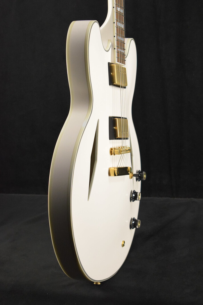 Epiphone Epiphone Emily Wolfe "White Wolfe" Sheraton Aged Bone White w/EpiLite Case
