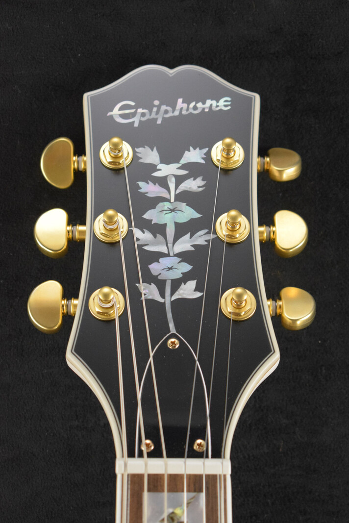 Epiphone Epiphone Emily Wolfe "White Wolfe" Sheraton Aged Bone White w/EpiLite Case