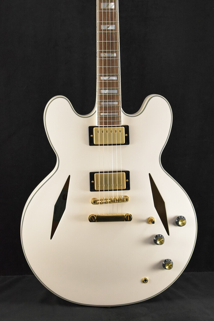 Epiphone Epiphone Emily Wolfe "White Wolfe" Sheraton Aged Bone White w/EpiLite Case