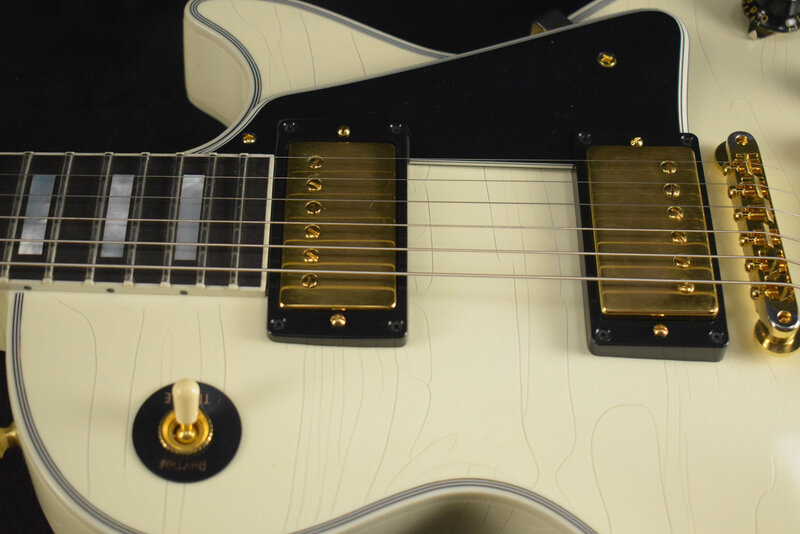 Gibson Gibson Murphy Lab 1957 Les Paul Custom 2-Pickup Alpine White Ultra Light Aged Fuller's Exclusive