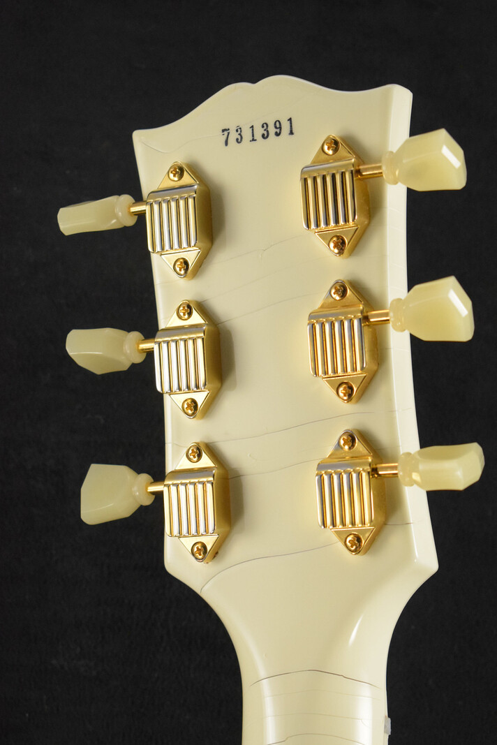 Gibson Gibson Murphy Lab 1957 Les Paul Custom 2-Pickup Alpine White Ultra Light Aged Fuller's Exclusive