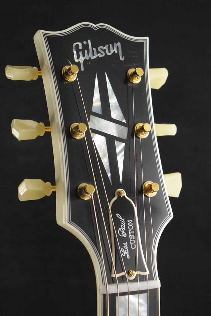 Gibson Gibson Murphy Lab 1957 Les Paul Custom 2-Pickup Alpine White Ultra Light Aged Fuller's Exclusive