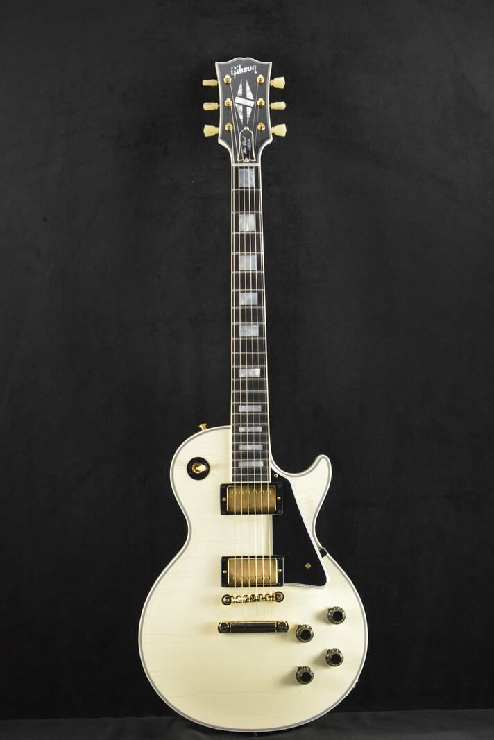 Gibson Gibson Murphy Lab 1957 Les Paul Custom 2-Pickup Alpine White Ultra Light Aged Fuller's Exclusive