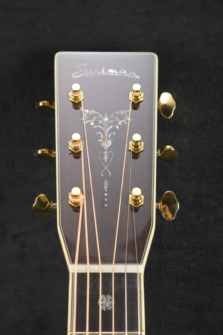 Eastman Eastman E40D-TC Thermo-Cured Adirondack Spruce Top Dreadnought Natural Truetone Gloss