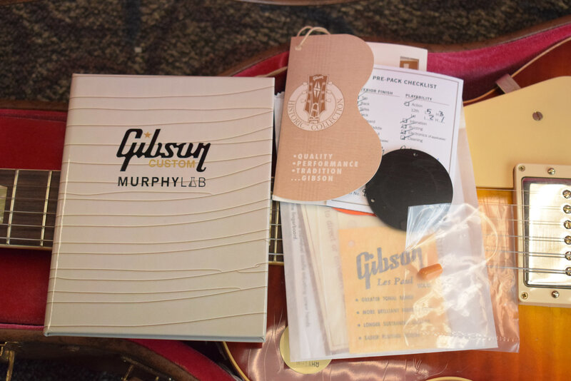 Gibson Gibson Murphy Lab '59 Les Paul Standard Tomato Soup Burst Heavy Aged Fuller's Exclusive