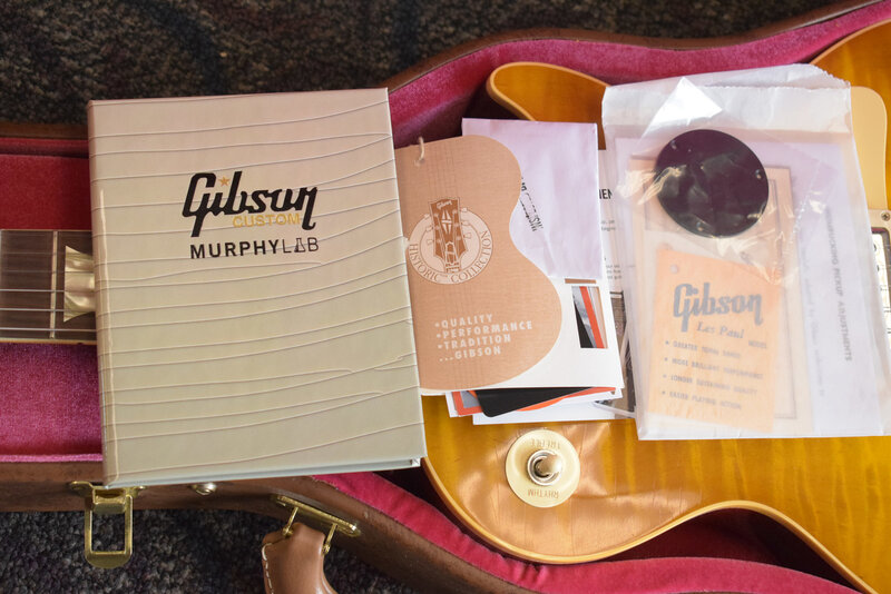 Gibson Gibson Murphy Lab 1959 Les Paul Standard Dirty Lemon Ultra Light Aged Fuller's Exclusive