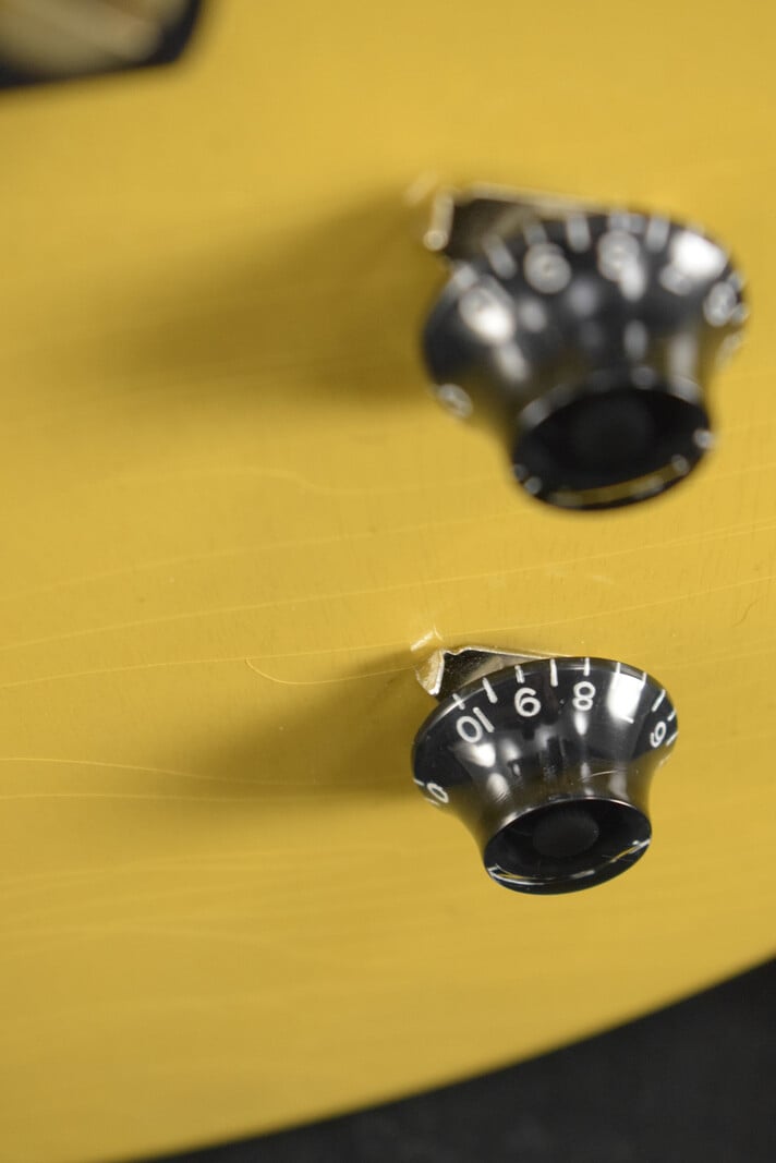 Gibson Gibson Murphy Lab 1957 Les Paul Junior Single Cut Reissue TV Yellow Ultra Light Aged