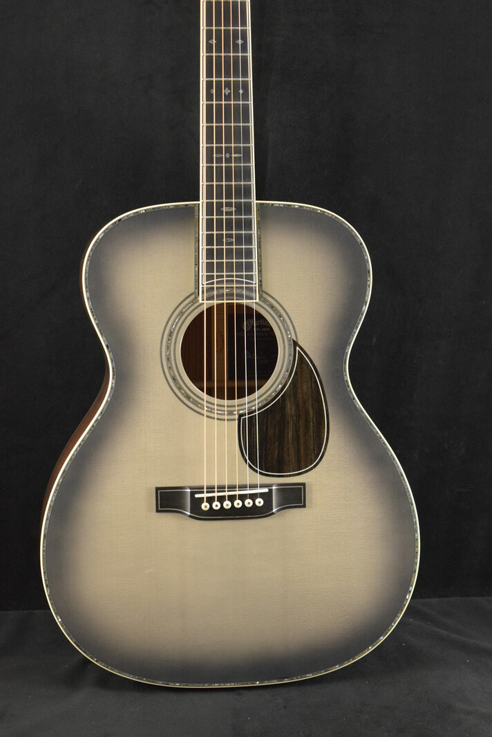 Martin Martin OM-45 John Mayer 20th Anniversary Platinum Gray Burst