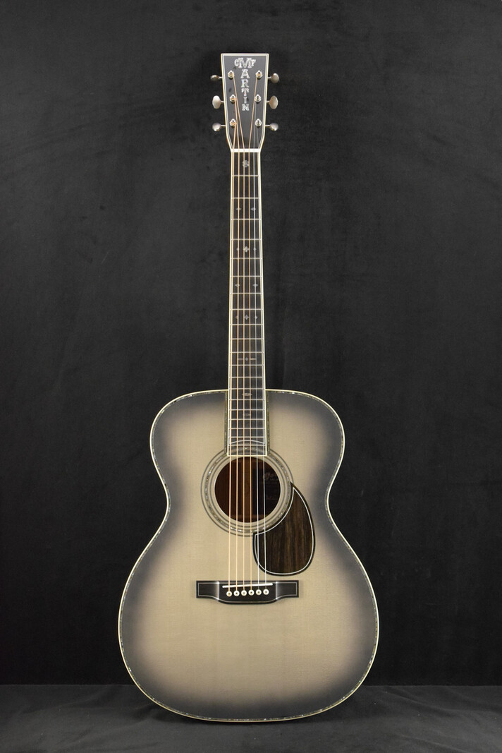 Martin Martin OM-45 John Mayer 20th Anniversary Platinum Gray Burst