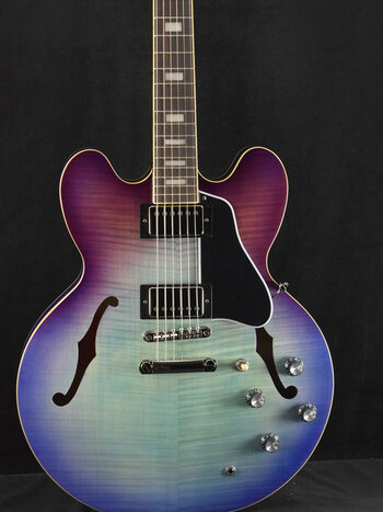 ギター Epiphone ES-335 Figured Blueberry burst Epiphone ES-335 Figured Semi-Hollow Electric Guitar