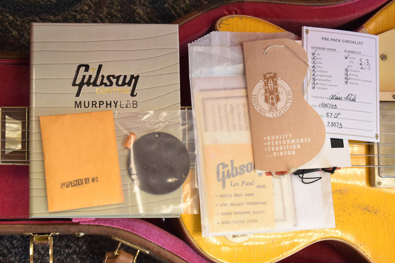 Gibson Gibson Murphy Lab 1957 Les Paul Goldtop Ultra Heavy Aged - Double Gold