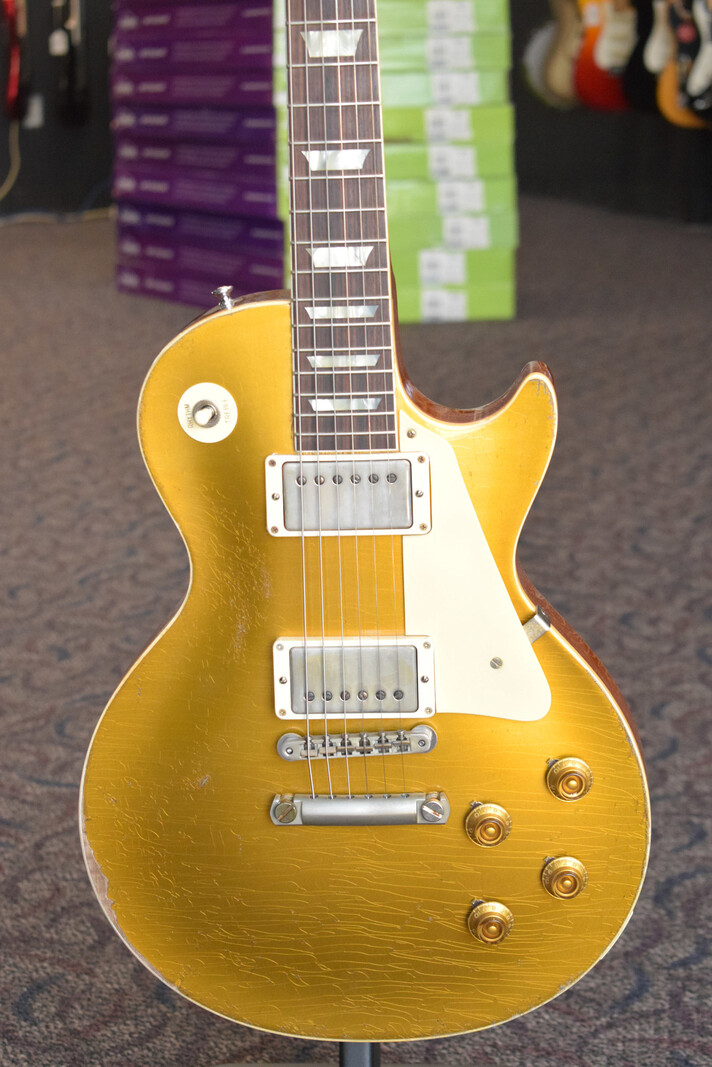 Gibson Gibson Murphy Lab 1957 Les Paul Goldtop Ultra Heavy Aged - Double Gold