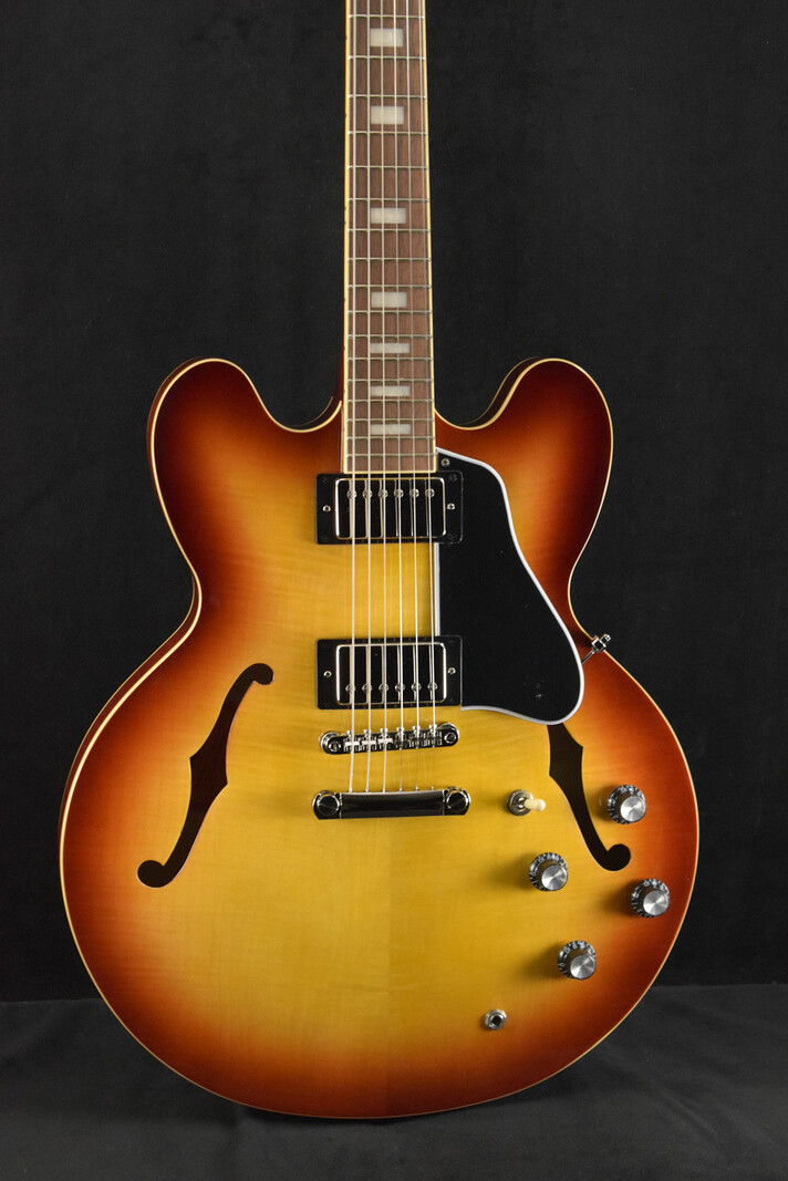 Epiphone Epiphone Inspired by Gibson ES-335 Figured Raspberry Tea Burst
