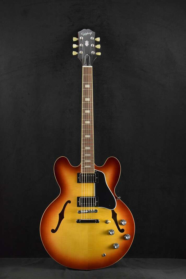 Epiphone Epiphone Inspired by Gibson ES-335 Figured Raspberry Tea Burst