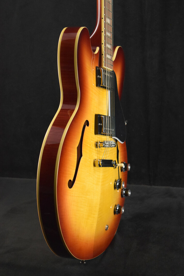 Epiphone Epiphone Inspired by Gibson ES-335 Figured Raspberry Tea Burst