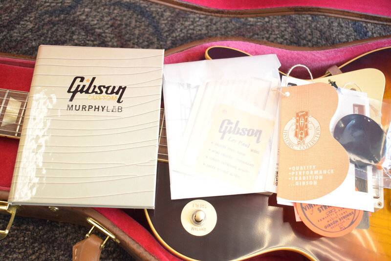 Gibson Gibson Murphy Lab 1959 Les Paul Standard Bourbon Burst Ultra Light Aged Fuller's Exclusive