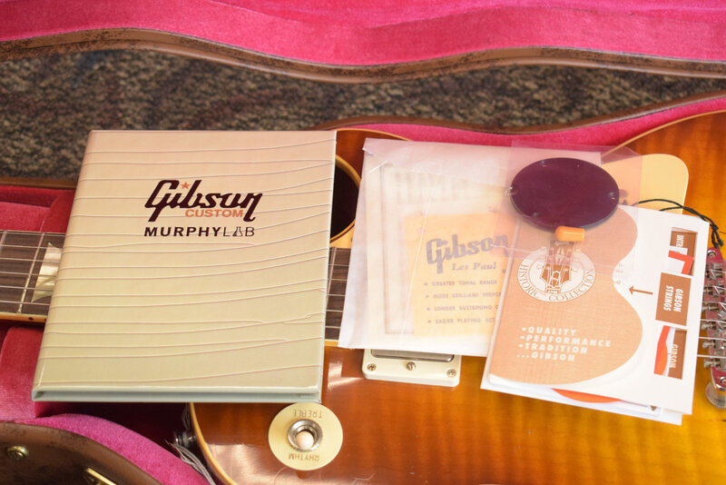 Gibson Gibson Murphy Lab 1959 Les Paul Standard Ice Tea Fade Ultra Light Aged Fuller's Exclusive