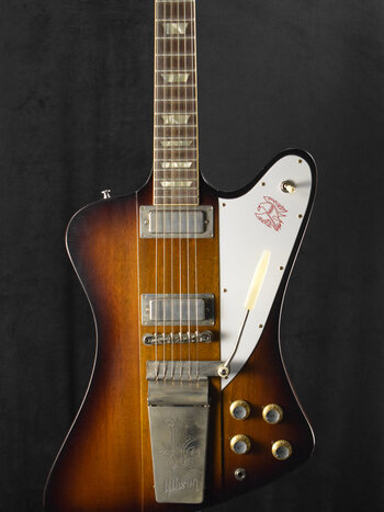 Gibson Gibson Murphy Lab 1963 Firebird V With Maestro Vibrola Vintage Sunburst Light Aged Fuller's Exclusive