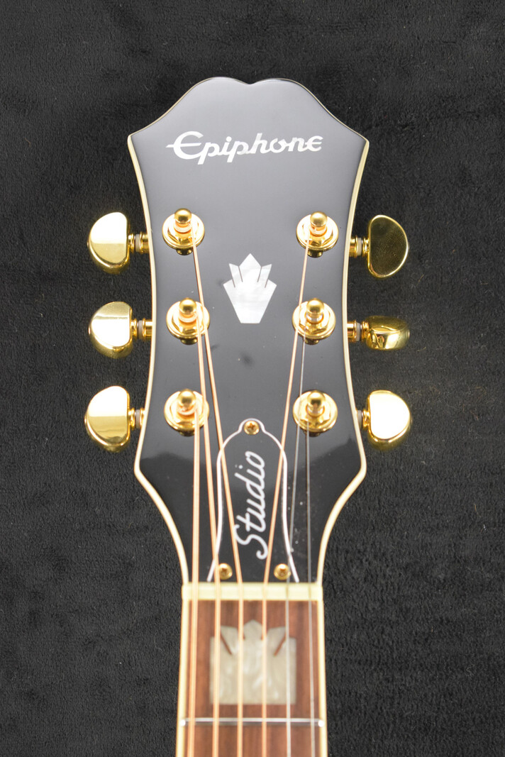 Epiphone Epiphone J-200 EC Studio Solid Top Fishman Presys Black