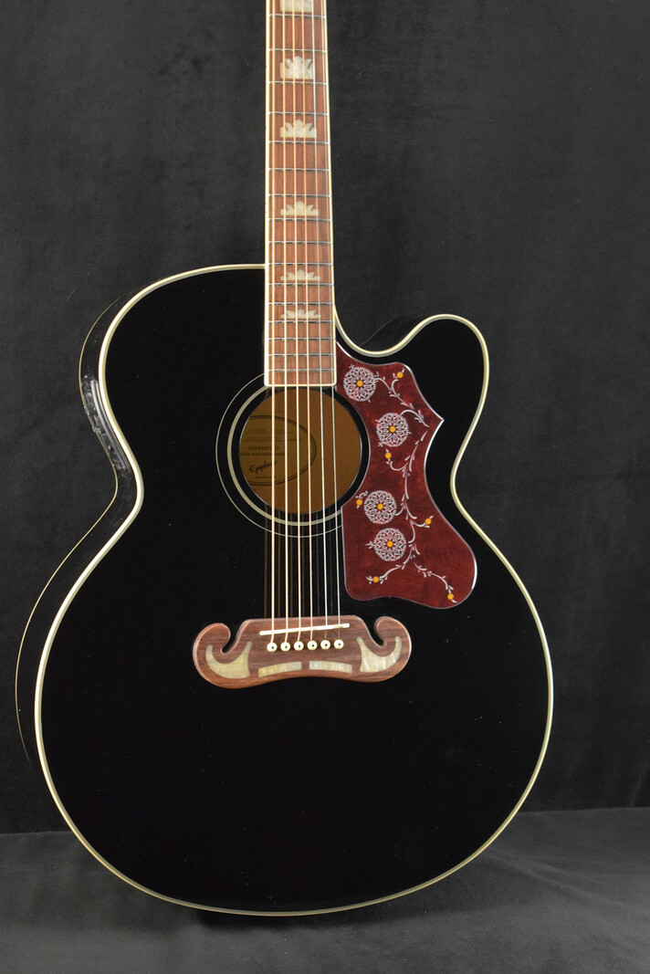 Epiphone Epiphone J-200 EC Studio Solid Top Fishman Presys Black