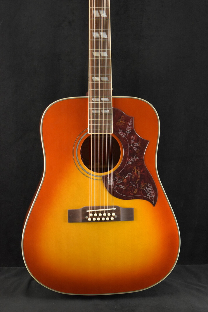 Epiphone Epiphone Masterbilt Hummingbird 12-String Aged Cherry Sunburst Gloss