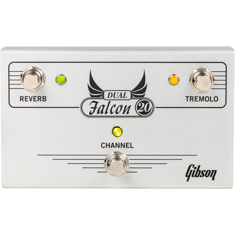 Gibson Gibson Dual Falcon 20 2x10 Combo Amplifier Cream Bronco Vinyl with Oxblood Grille