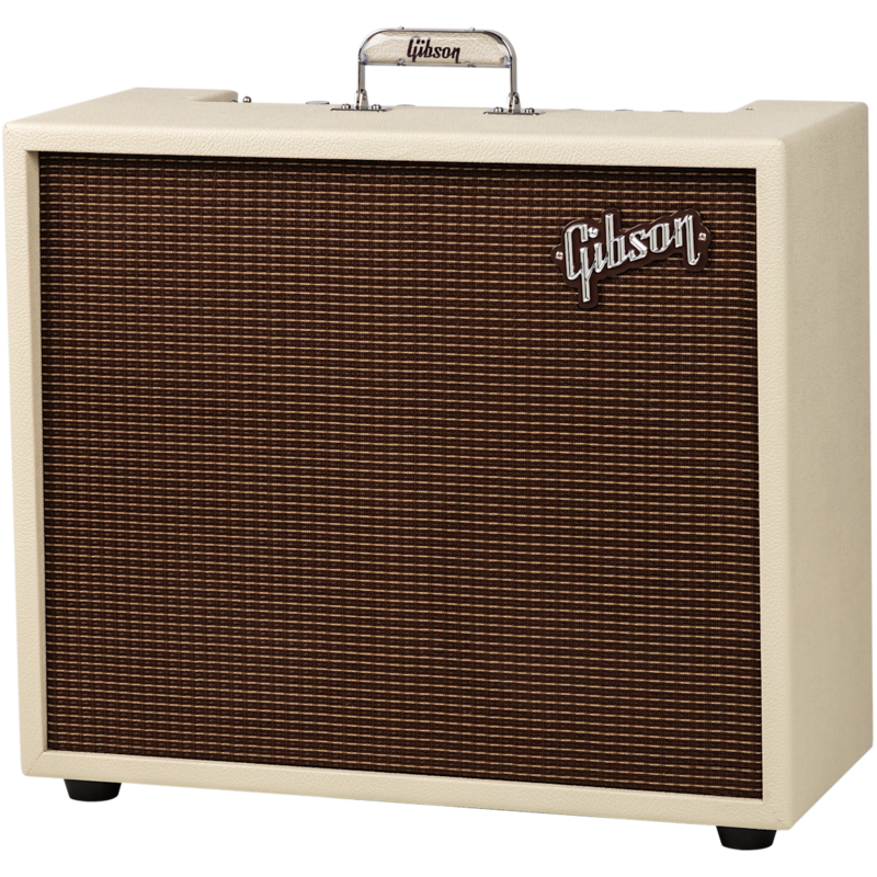 Gibson Gibson Dual Falcon 20 2x10 Combo Amplifier Cream Bronco Vinyl with Oxblood Grille
