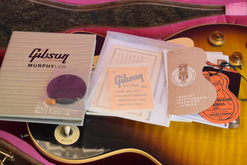 Gibson Gibson Murphy Lab 1959 Les Paul Standard Kindred Burst Ultra Light Aged Fuller's Exclusive