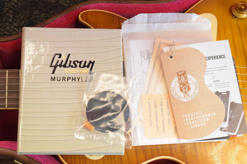 Gibson Gibson Murphy Lab 1959 Les Paul Standard Golden Poppy Ultra Light Aged Fuller's Exclusive