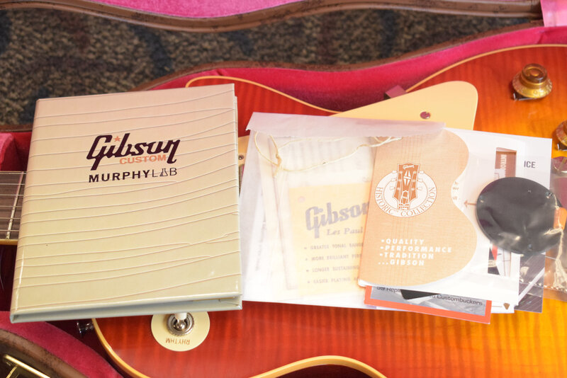 Gibson Gibson Murphy Lab 1959 Les Paul Standard Sunrise Tea Burst Ultra Light Aged Fuller's Exclusive