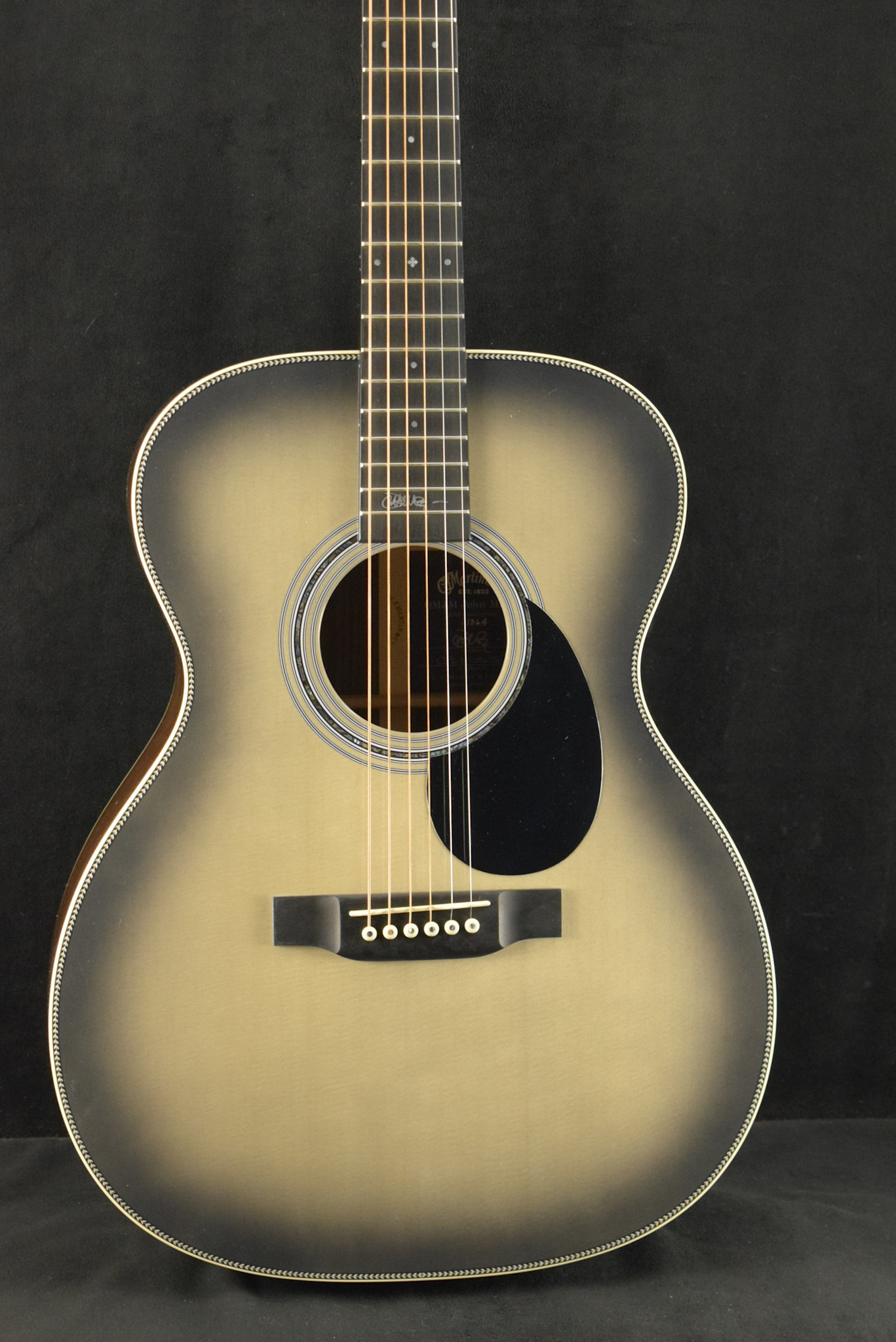 Martin Martin OMJM John Mayer 20th Anniversary Platinum Gray Burst