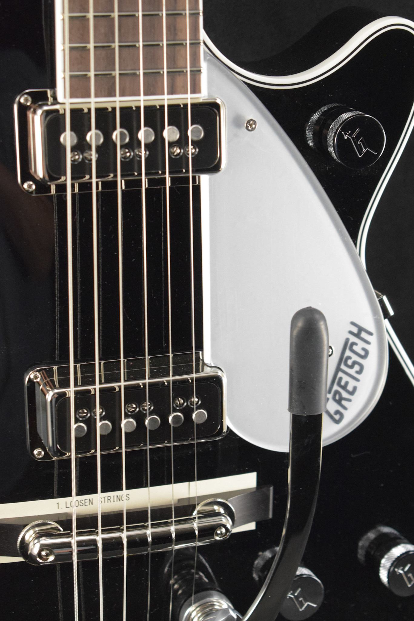 Gretsch Gretsch G6128T-GH George Harrison Signature Duo Jet with Bigsby Black Rosewood Fingerboard
