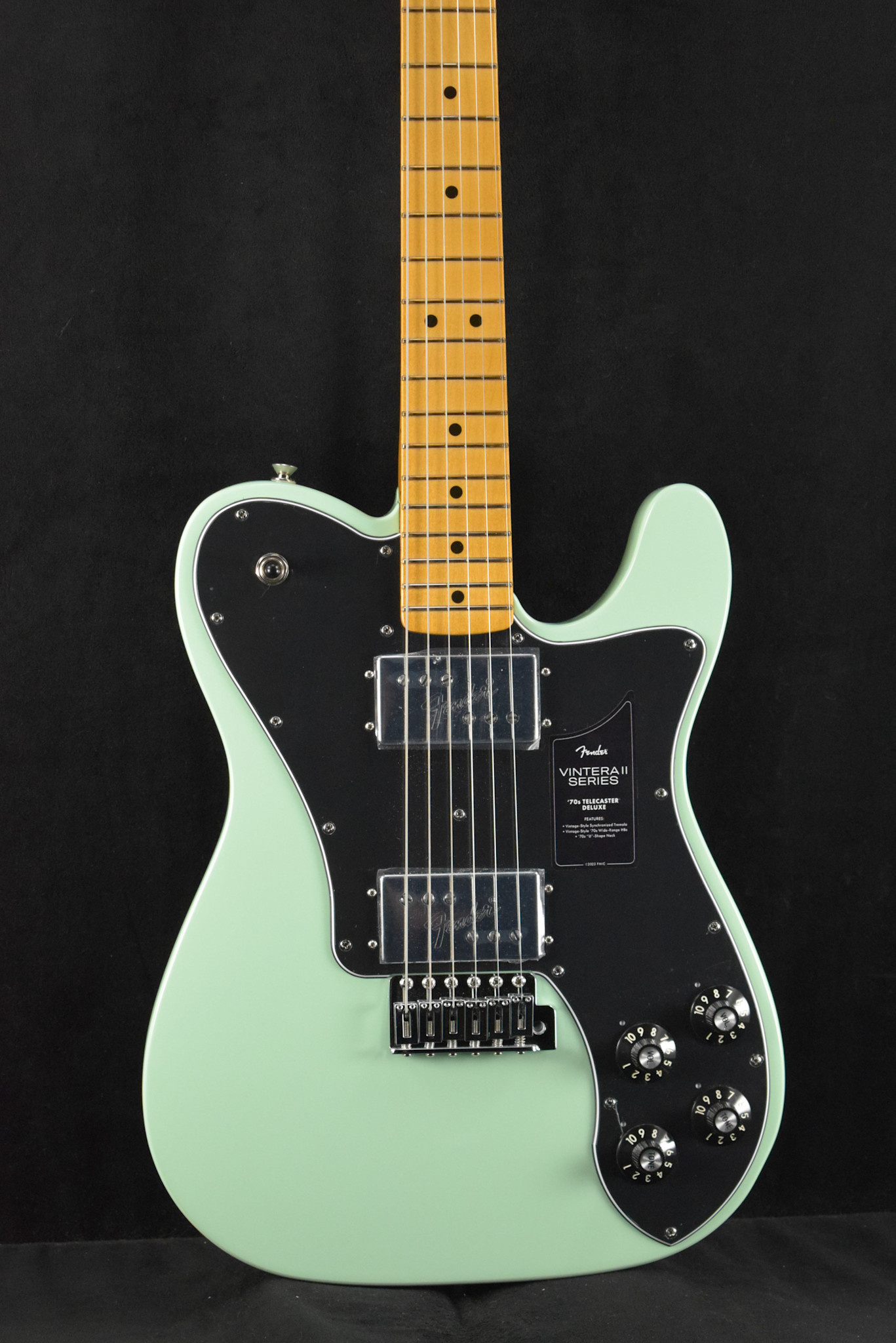 Fender Fender Vintera II '70s Telecaster Deluxe with Tremolo Surf Green Maple Fingerboard