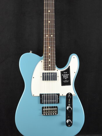 Fender Fender Player II Telecaster HH Aquatone Blue Rosewood Fingerboard