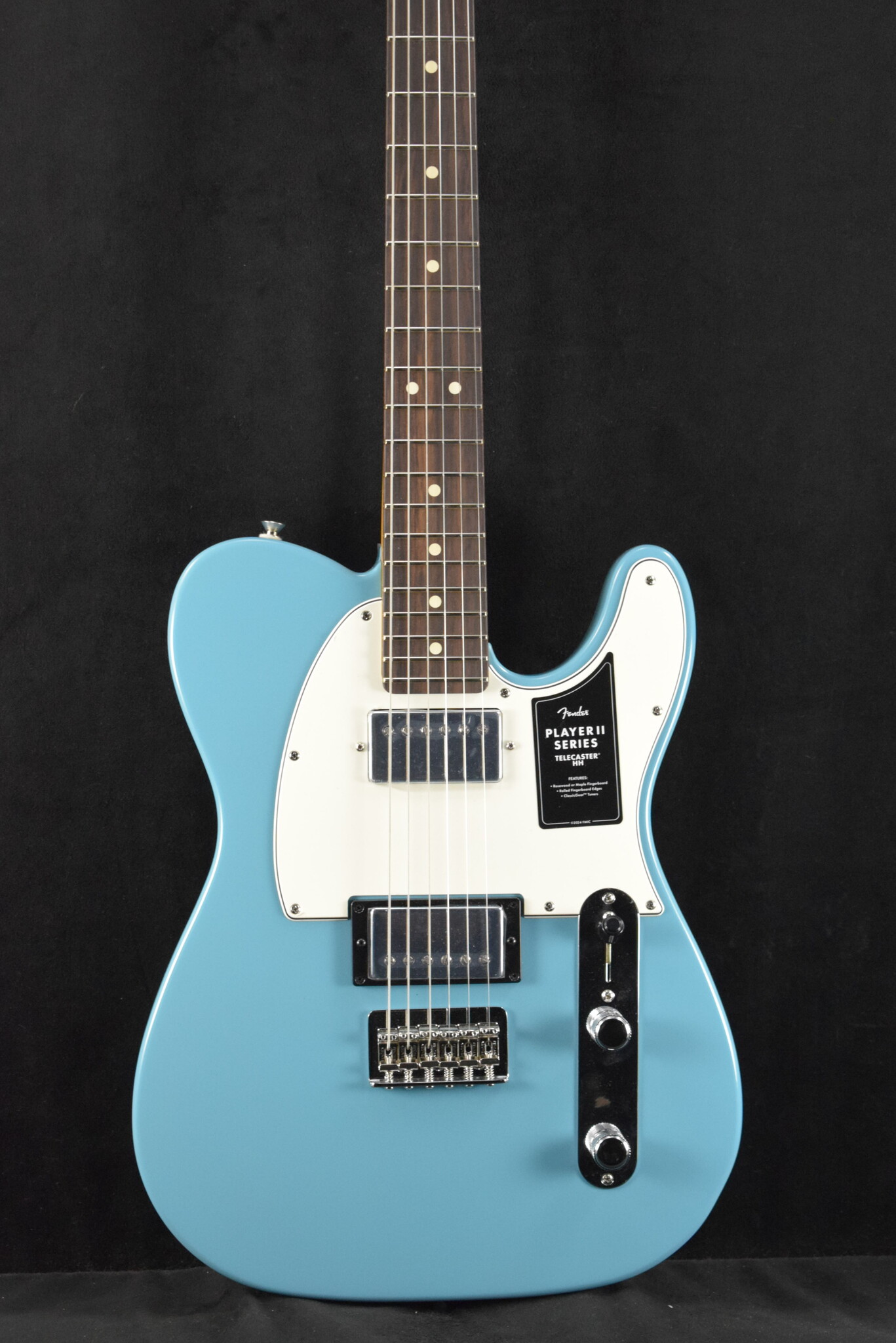 Fender Fender Player II Telecaster HH Aquatone Blue Rosewood Fingerboard