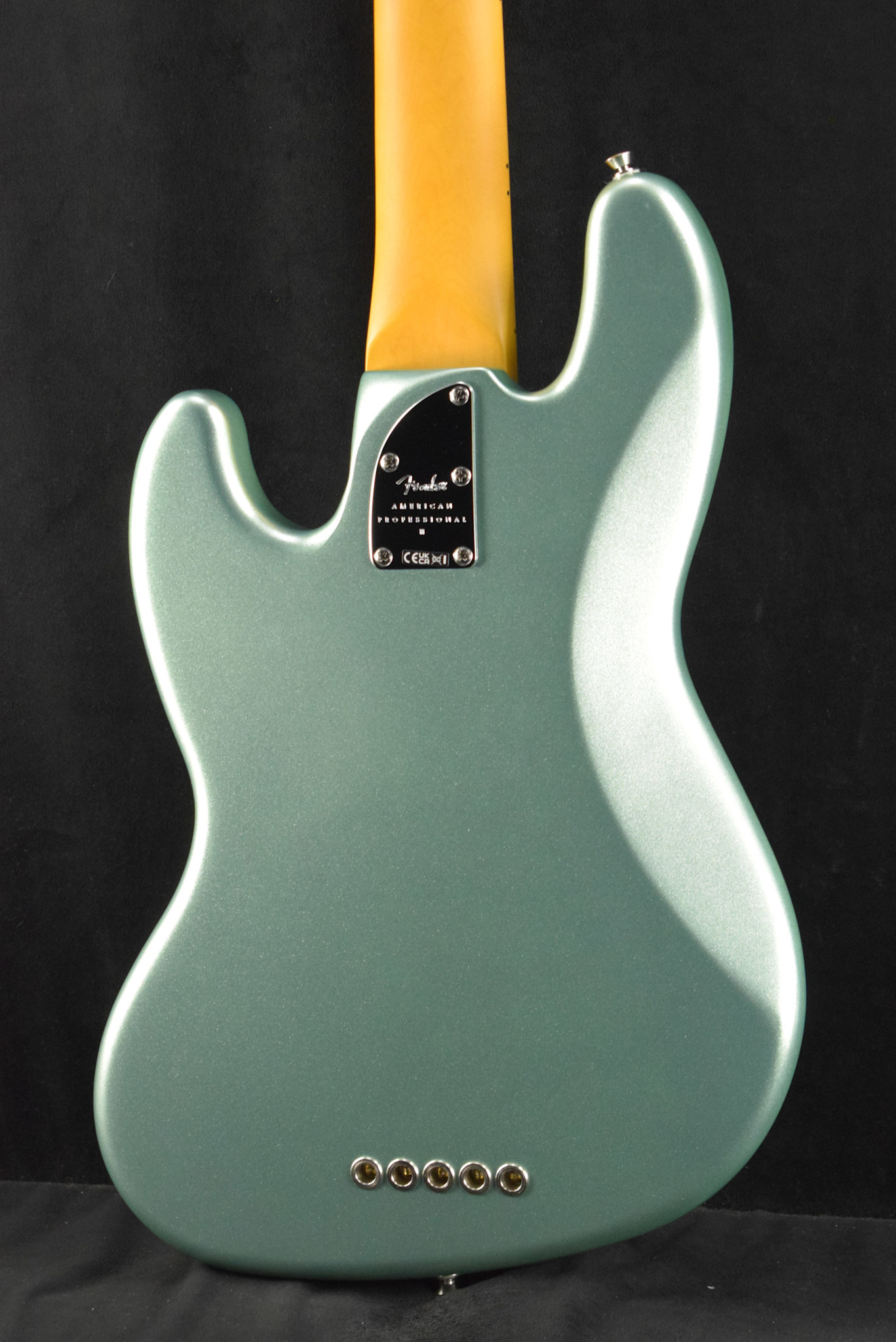 Fender Fender American Professional II Jazz Bass V Mystic Surf Green Maple Fingerboard