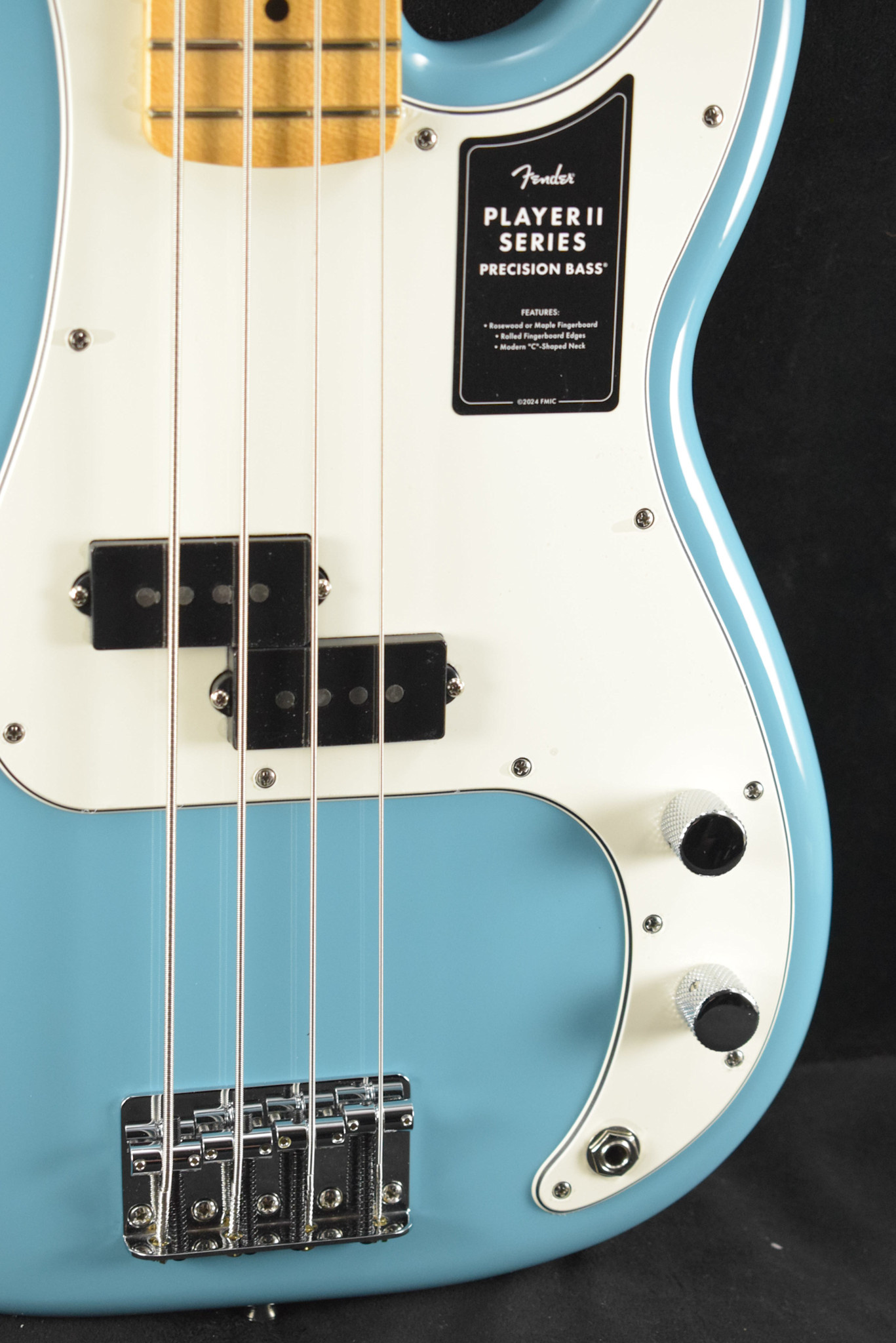 Fender Fender Player II Precision Bass Aquatone Blue Maple Fingerboard