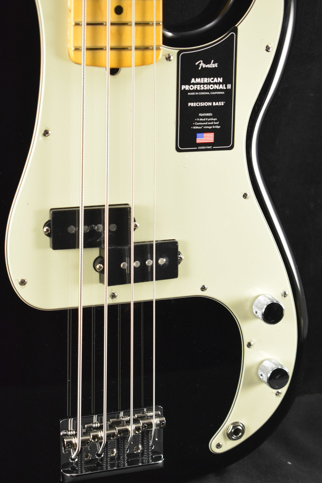 Fender Fender American Professional II Precision Bass Black Maple Fingerboard
