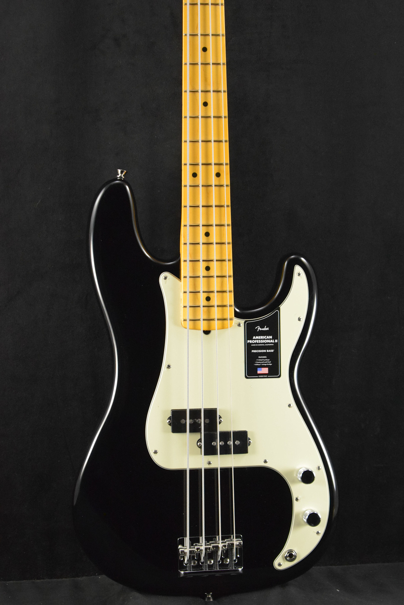 Fender Fender American Professional II Precision Bass Black Maple Fingerboard
