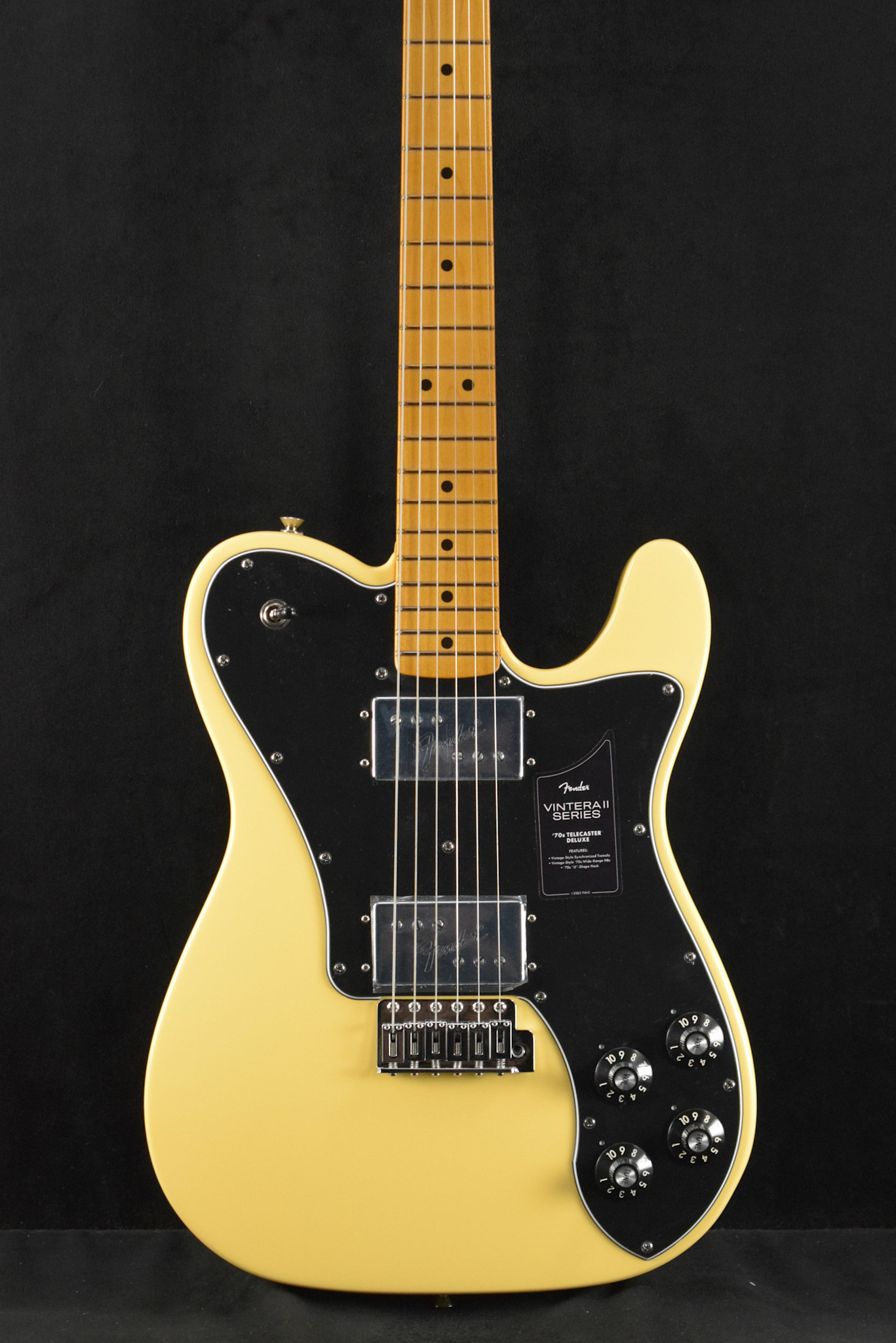 Fender Fender Vintera II '70s Telecaster Deluxe with Tremolo Vintage White Maple Fingerboard